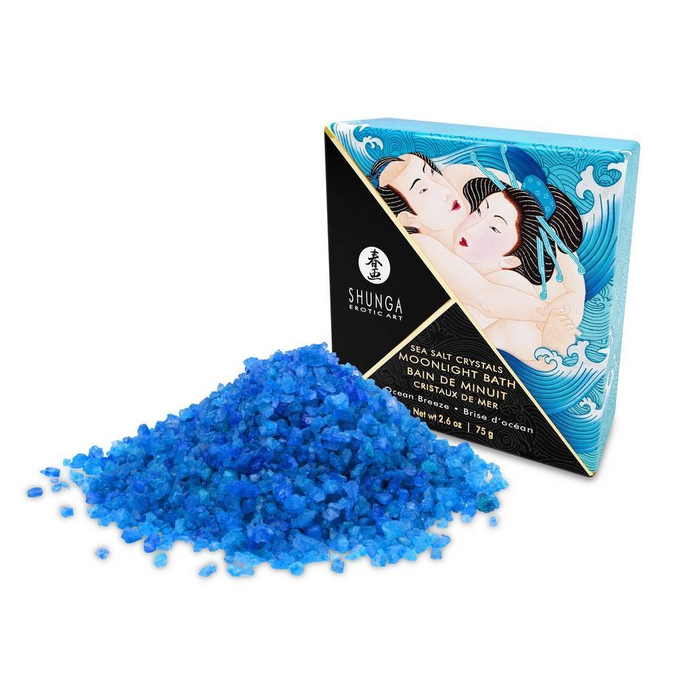 Ароматическая соль для ванны мини-версия Океанский бриз MOONLIGHT BATH 6601SG