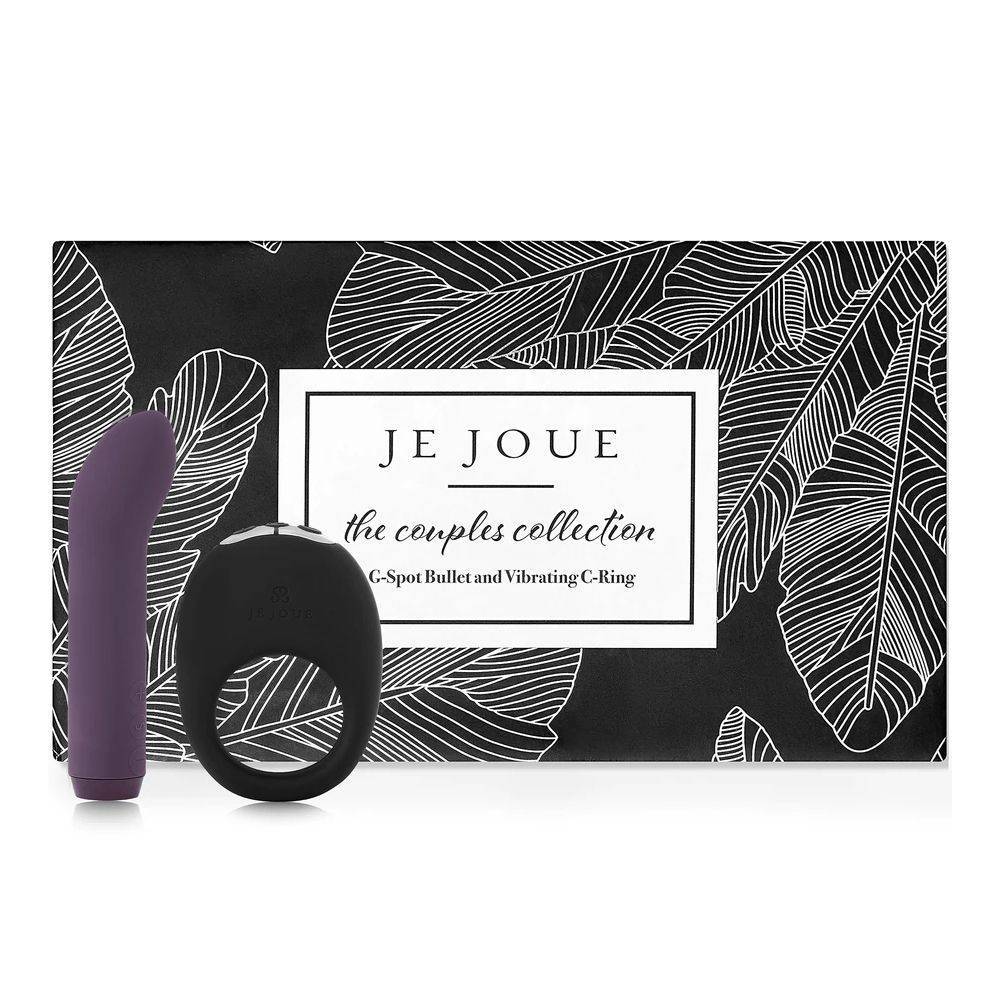 Подарочный набор Je Joue Couples Collection  Черный, фиолетовый, CPL-PU-VB_EU