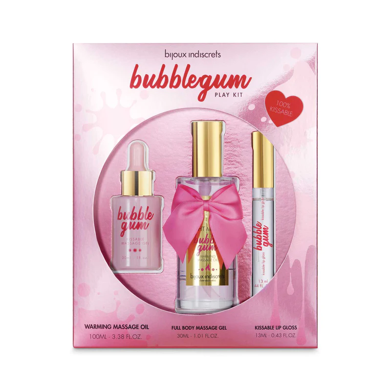 Bijoux Indiscrets Bubblegum Play Kit, набор со вкусом жвачки 0376