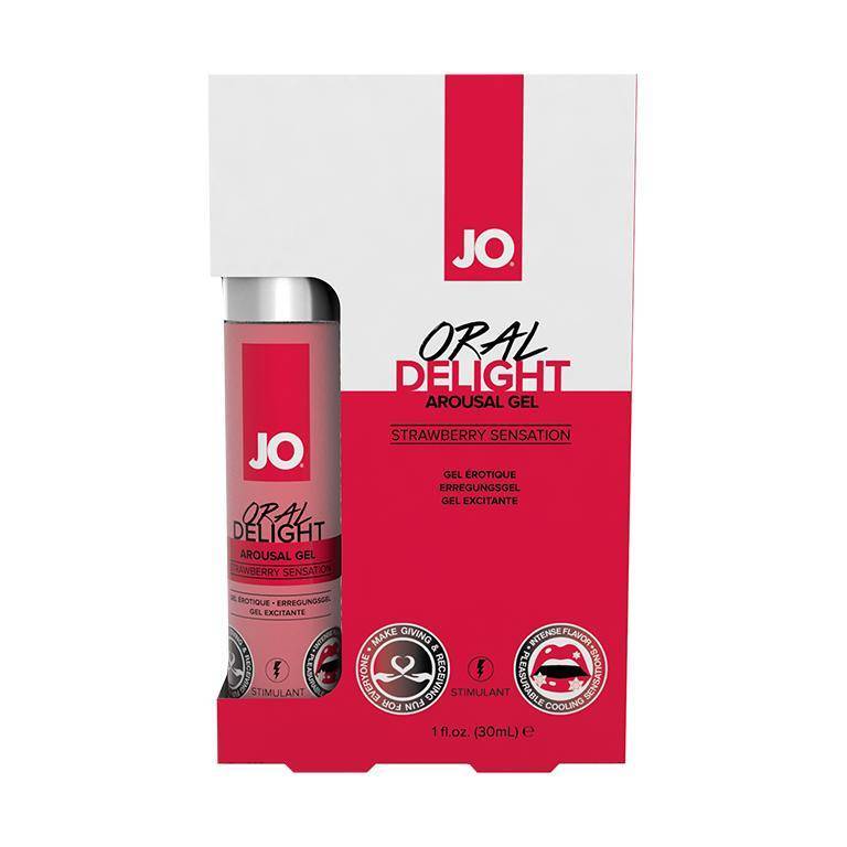 Стимулирующий гель для оральных ласк / Oral Delight Strawberry Sensation - 30 мл. JO40481