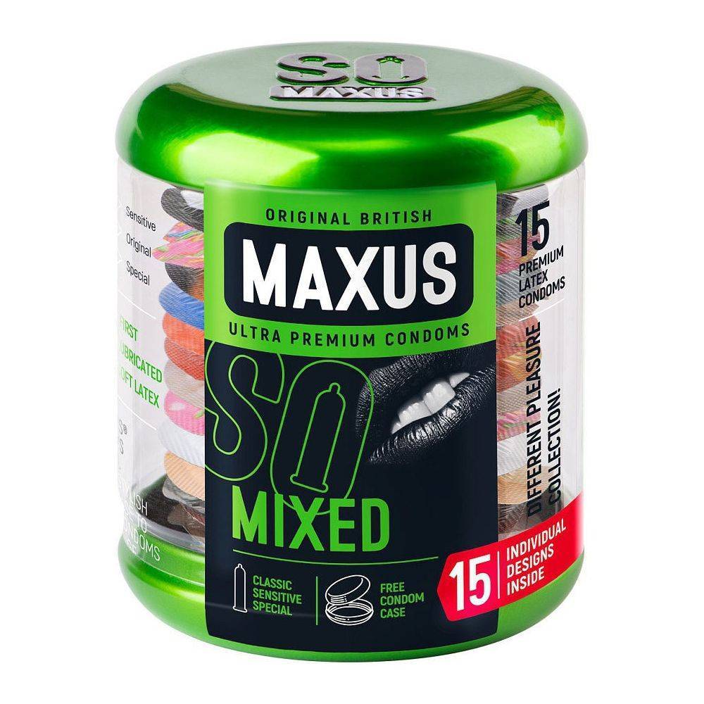 Набор презервативов Maxus Mixed, 15 шт 0901-014