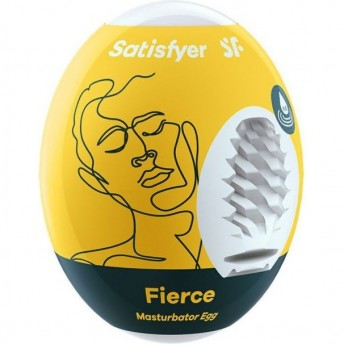 Мастурбатор Satisfyer Masturbator Egg Single (Fierce) Yellow Желтый, 9043422