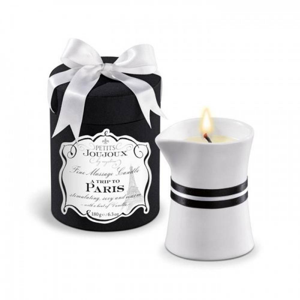 Массажная свеча Petits JouJoux Paris ваниль и сандал, 190 гр. 46700 (жен. массажная свеча)