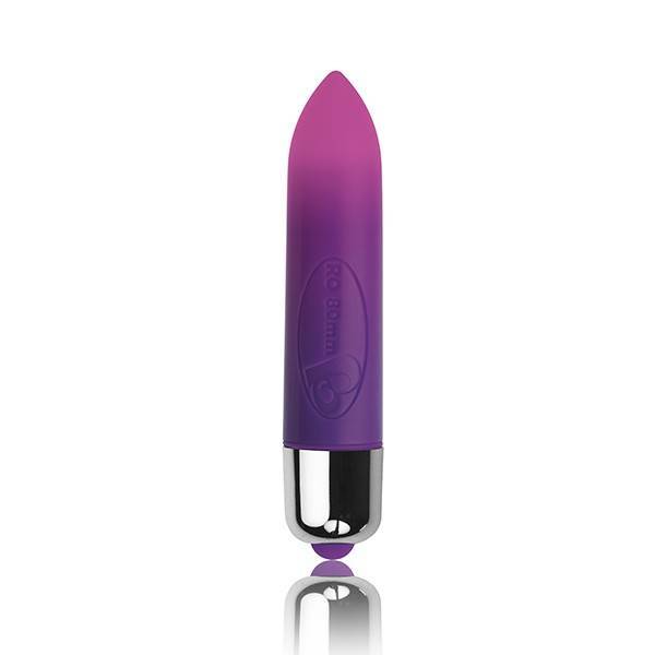 Мини-вибратор Rocks Off Colour me Orgasmic purple Фиолетовый, 7RO80ORG