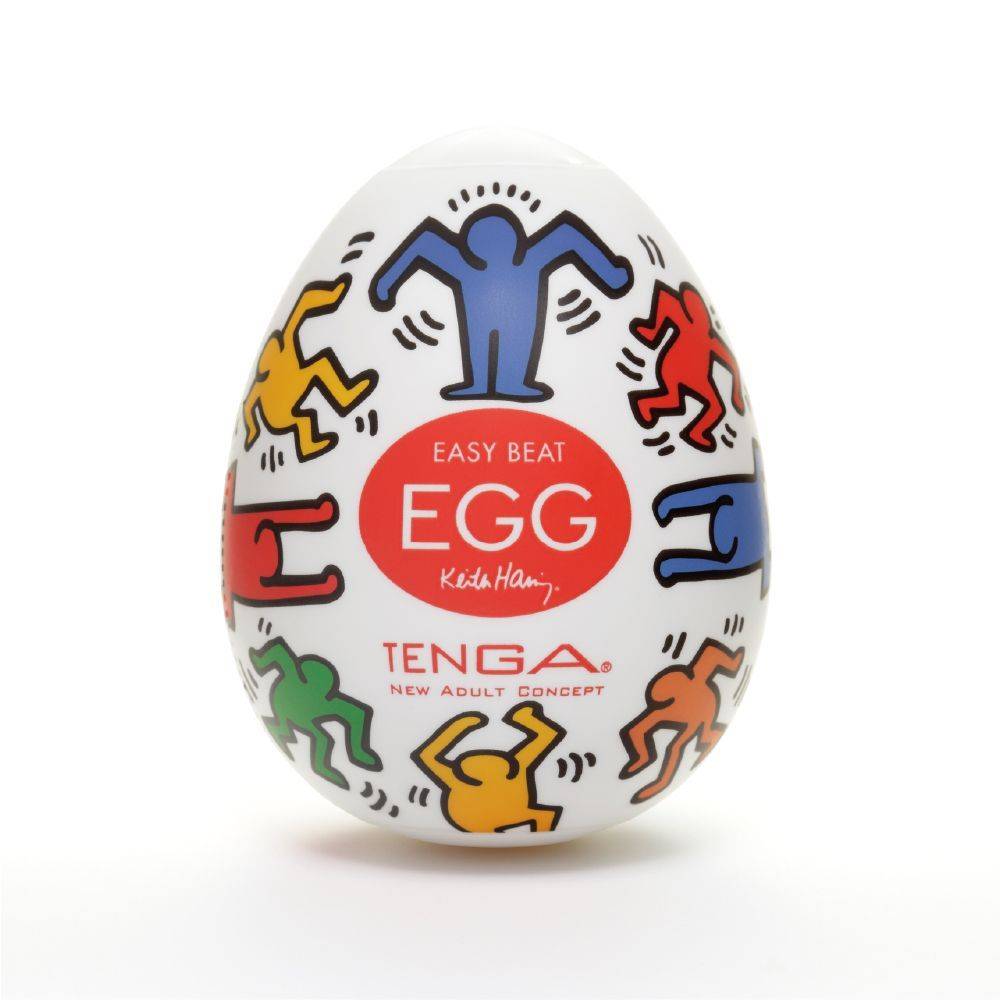TENGA&Keith Haring Egg Мастурбатор яйцо Dance KHE-002