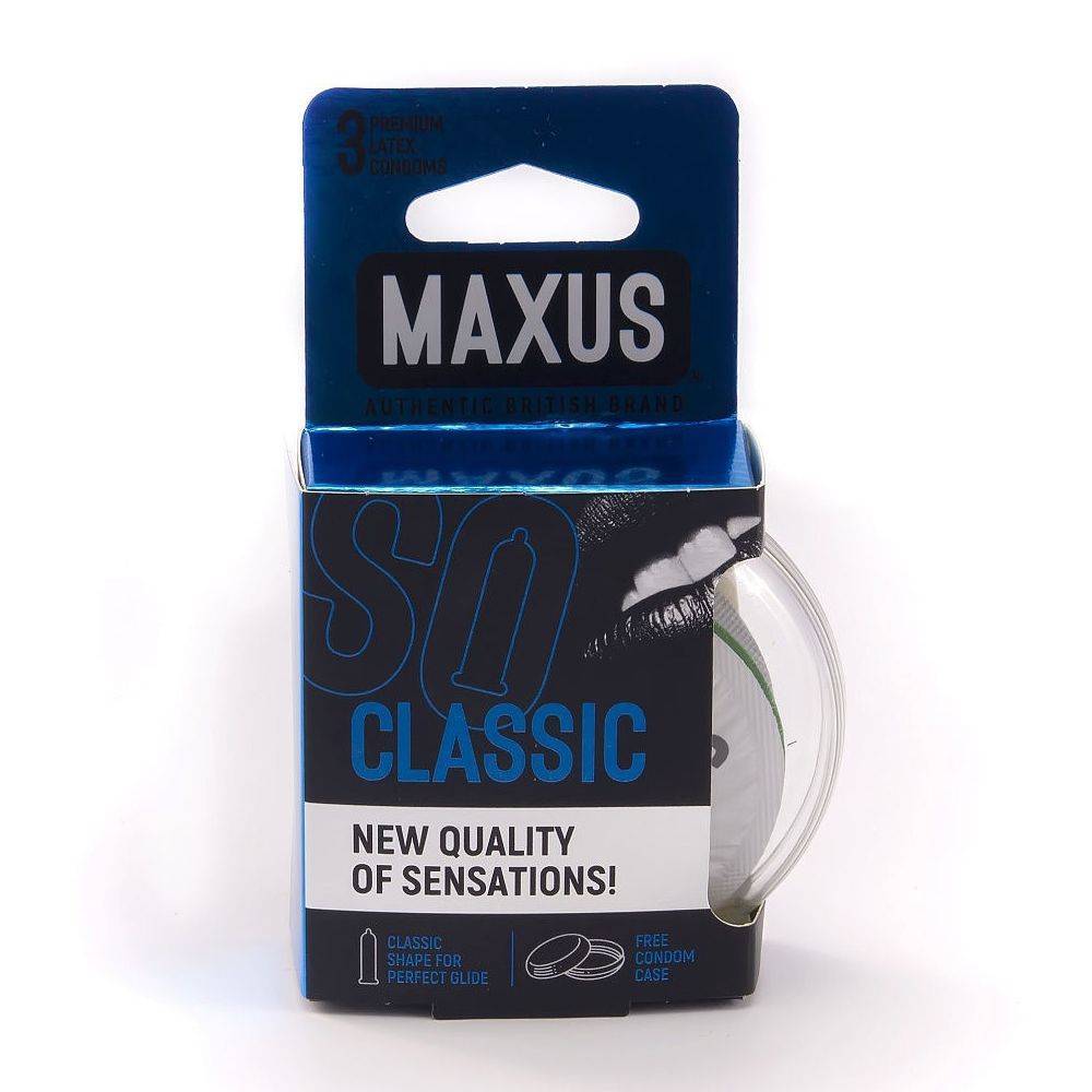 Презервативы классические Maxus AIR Classic, 3 шт 0901-008