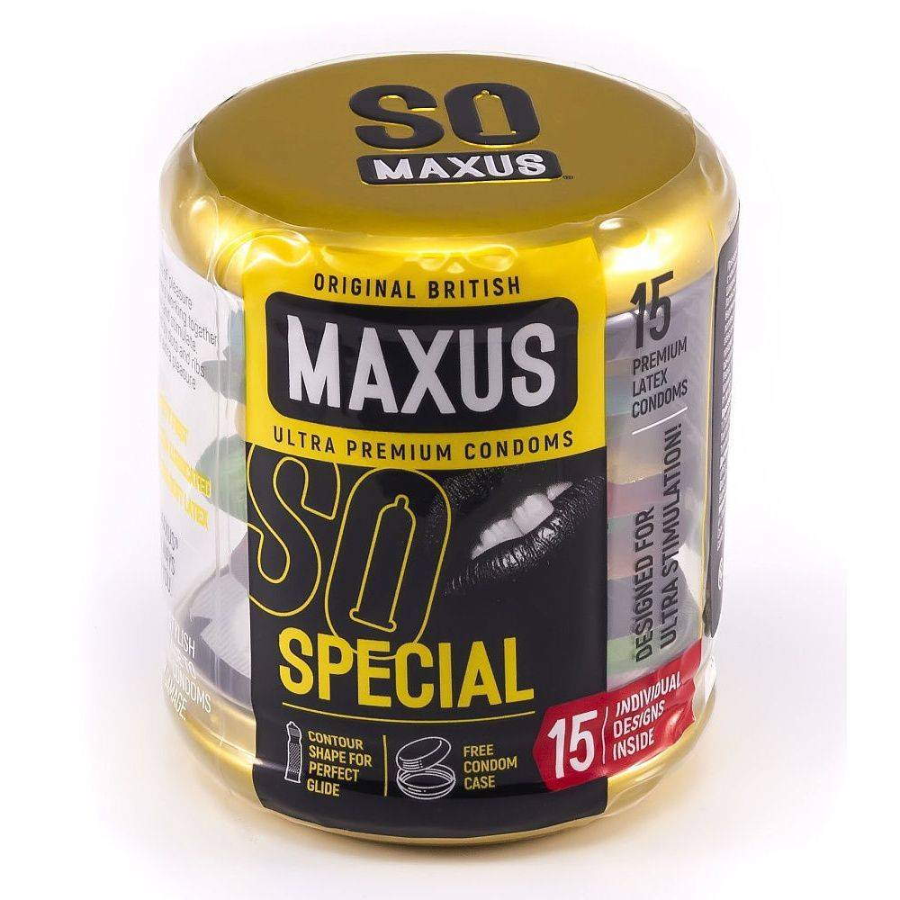 Презервативы анатомические Maxus Special, 15 шт 0901-015