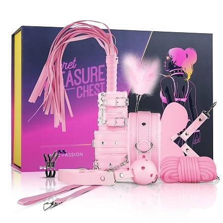 Подарочный набор EDC Secret Pleasure Chest - Pink LBX404
