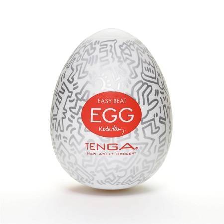 TENGA&Keith Haring Egg Мастурбатор яйцо Party KHE-003