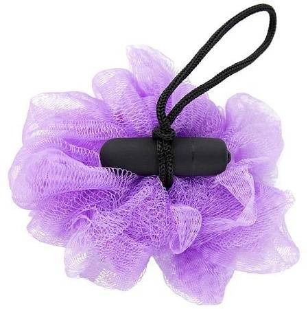Big Teaze Toys - Bath Sponge Vibrating Purple E29025